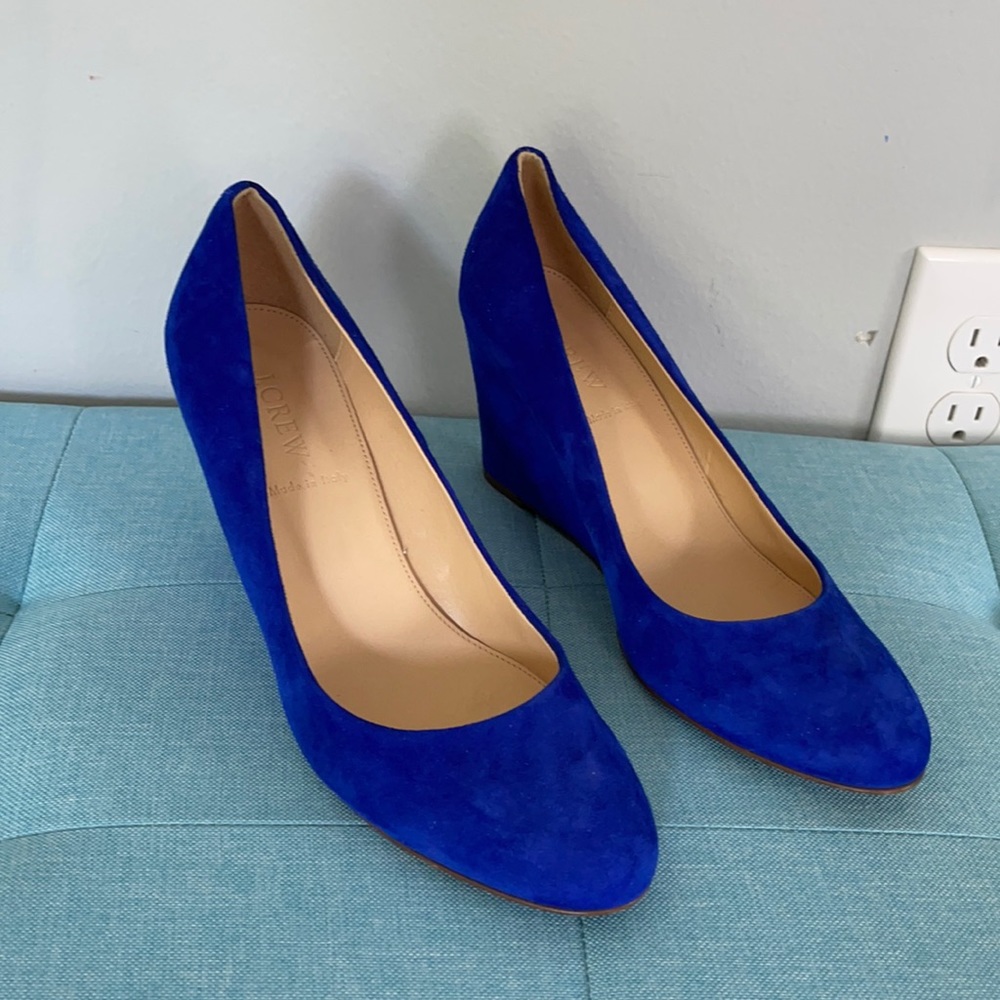 J. Crew “Martina” Wedges